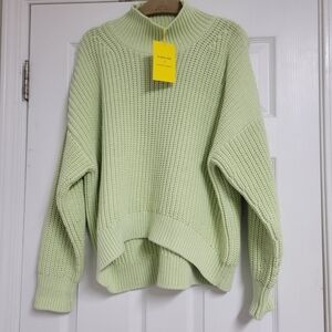 Everlane x Marques' Almeida NWT Knit Turtleneck Sweater Size Small.